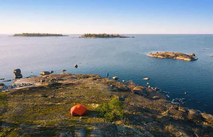 Camping in Finland