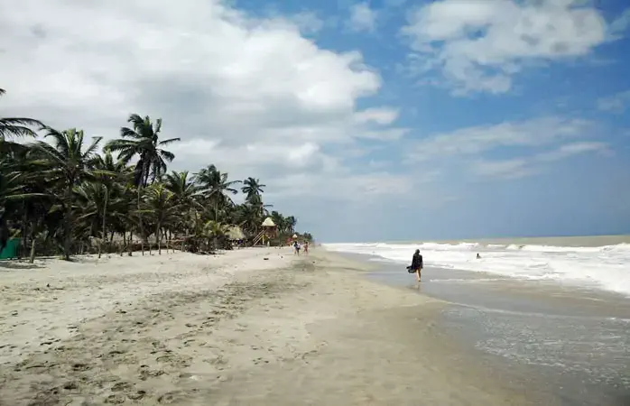 Stroll along the beach in Palomino - it doesn't get much better than this