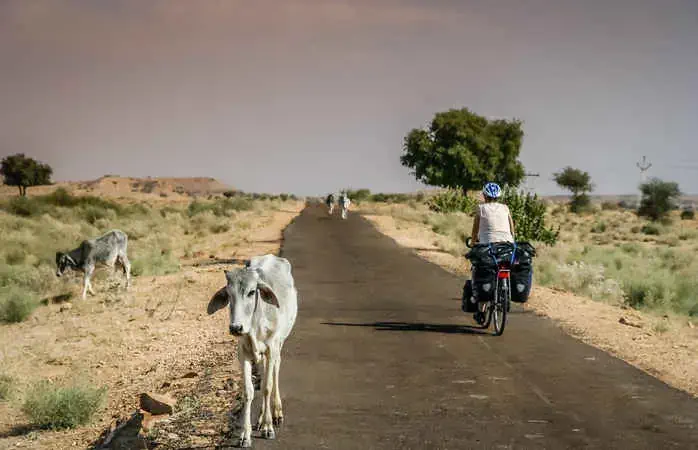 Biking from Jodhpur to Udaipur