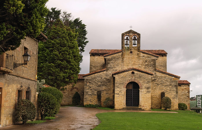 Oviedo’s church of San Julian de los Prados, dating all the way back to the 9th century
