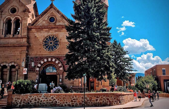 St Francis Cathedral is a must on a visit to Santa Fe