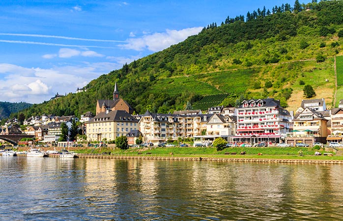 Koblenz in Germany is quite the beauty and an excellent choice for an alternative summer holiday destination