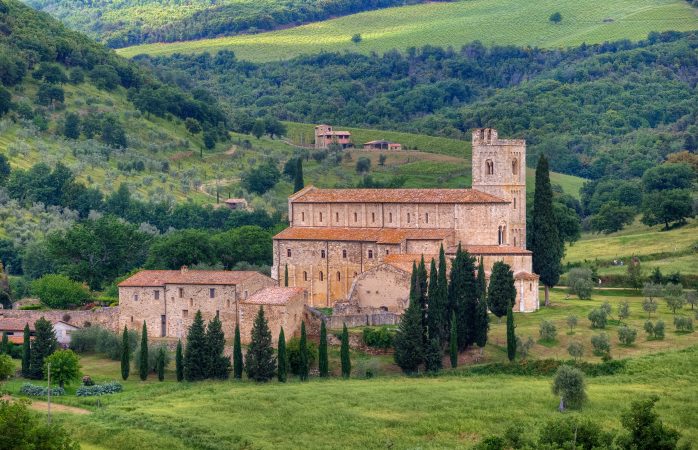 Curious about Gregorian chanting? Head for Abbazia di Sant’Antimo
