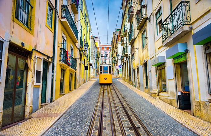 Hop on Lisbon's famous trams to visit the city in style