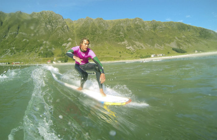 Surf camp in Norway