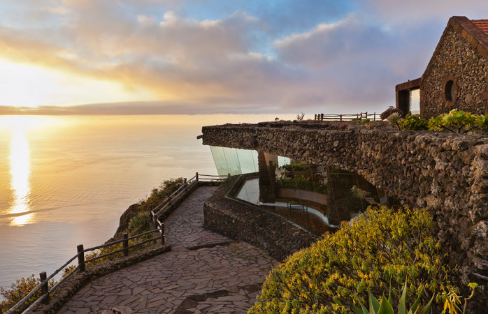 Dinner with a view at Mirador de la Peña