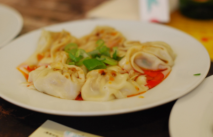 Few can resist XCC 369's Wontons in chilli oil