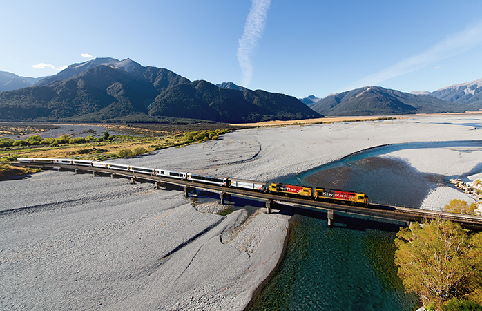 TranzAlpine i New Zealand