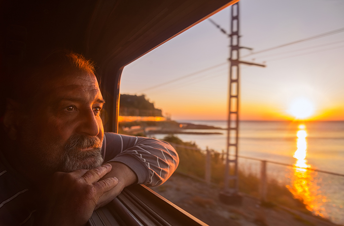 The train is the ideal transport for practically all walks of life