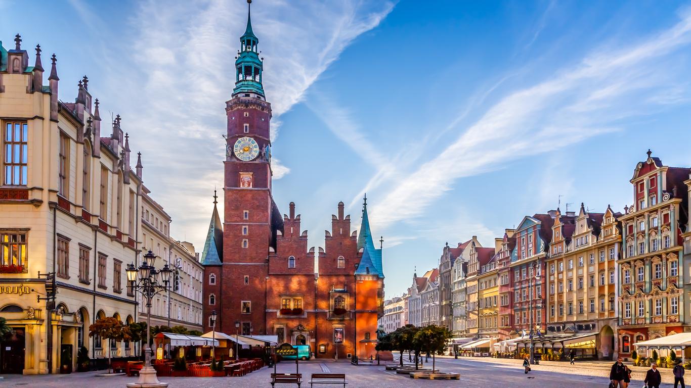Flights to Wroclaw